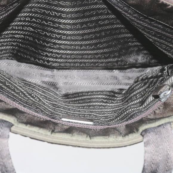 PRADA Tote Bag Nylon Khaki Auth 60769 - Picture 10 of 16